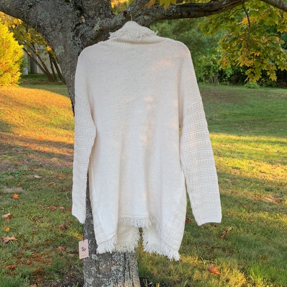 New cozy Sincerely Jules Chenille Long Open Cardigan - Picture 2 of 6